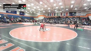 141 lbs Champ. Round 2 - Jacob Cunningham, Messiah College vs Matthew Maldonado, North Central (IL)