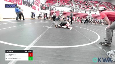 Rr Rnd 4 - Charlie Jager, Carl Albert vs Andrew Williamson, Choctaw Ironman Youth Wrestling