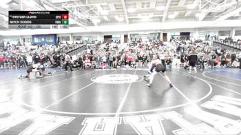120 lbs Champ. Round 2 - Stetler Lloyd, Spanish Fork vs Mitch Dodds, Panguitch