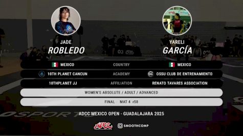 Jade Robledo vs Yareli García 2025 ADCC Guadalajara Open