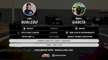 Jade Robledo vs Yareli García 2025 ADCC Guadalajara Open