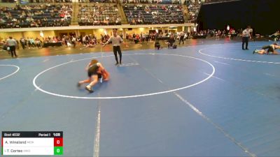 5th - 6th grade - 78 Champ. Round 1 - Tiago Cortes, Viking Wrestling Club (IA) vs Abner Wineland, Moyer Elite Wrestling