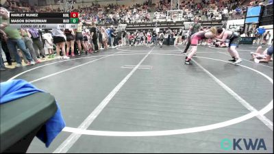 140 lbs Consi Of 8 #2 - Harley Nunez, Noble Takedown Club vs Mason Bowerman, Madill Takedown