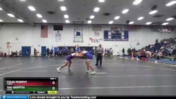 197 lbs Semifinal - Colin Murphy, Loras vs Tad Griffith, Loras