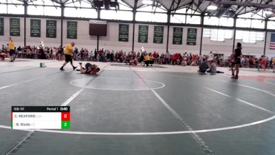 106-117 lbs Cons. Round 2 - Braxton Glodo, Sparta Junior Bulldogs vs Cage REXFORD, Crystal Lake Wizards