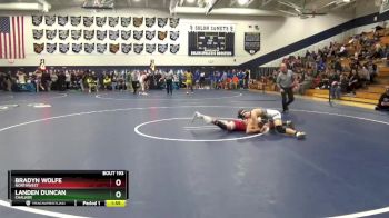 126 lbs Quarterfinal - Landen Duncan, Chalker vs Bradyn Wolfe, Northwest