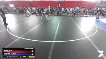 182 lbs Quarterfinal - Ryan Roy, Wisconsin vs Carter Lueck, CrassTrained: Weigh In Club