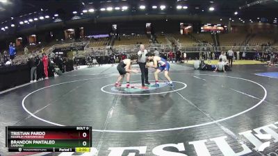 165 lbs Round 5 - Tristian Pardo, Maximum Performance vs Brandon Pantaleo, Caveman