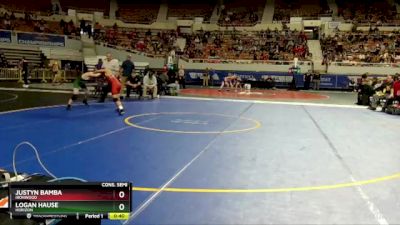 D2-106 lbs Cons. Semi - Logan Hause, Horizon vs Justyn Bamba, Ironwood