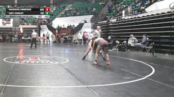 6-7A 126 Cons. Semi - Madison Simmons, Gardendale Hs vs Amy Hurley, Pell City