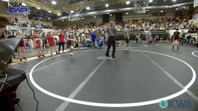 110 lbs Rr Rnd 2 - Easton McGilbert, Midwest City Bombers Youth Wrestling Club vs Kanyon Fryar, Choctaw Ironman Youth Wrestling