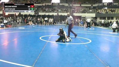 Rookie K-2 64 Quarterfinal - William Reder, Fauquier Wrestling Club vs Amir Taylor, Flex Wrestling