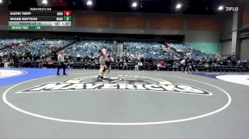 285 lbs Round Of 16 - Justin Tripp, Southern Oregon vs Shane Mattson, Montana-Northern