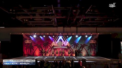 Vault Elite - Royalty [2026 L1 Senior - D2 Day 1] 2026 Aloha Portland Showdown