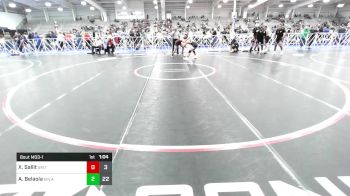 145 lbs Rr Rnd 1 - Xayden Sallit, Grit Mat Club Red vs Alex Belaola, Spladle City