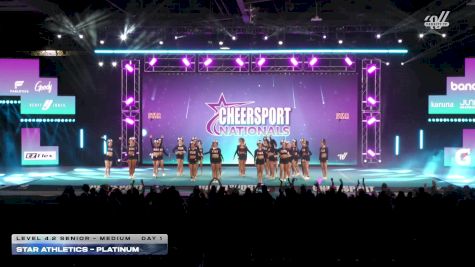 Star Athletics - Platinum [2026 L4.2 Senior - Medium Day 1] 2026 CHEERSPORT National All Star Cheerleading Championship
