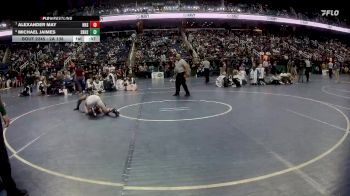 2A 138 lbs Cons. Round 2 - Alexander May, Hendersonville High School vs Michael Jaimes, Southwestern Randolph High School