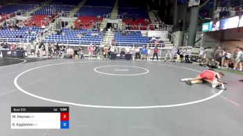 132 lbs Rnd Of 32 - Madeline Haynes, Missouri vs Sage Eggleston, Utah