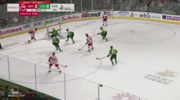 Brady Martin Finishes Off Incredible Passing By Soo Greyhounds For 4-0 Lead