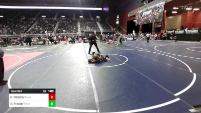 69 lbs Final - Knox Peasley, Omak Wrecking Crew vs Aspen Frasier, Westside WC