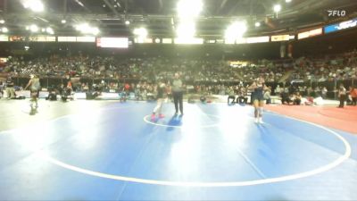 125 lbs Cons. Round 2 - Alexandrea Schroeder, Lakeland vs Kiera DeLeon, Meridian