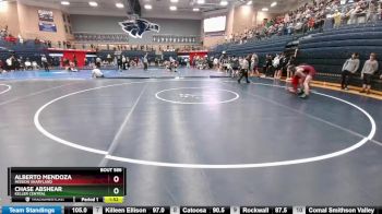 138 lbs Champ. Round 1 - Alberto Mendoza, Mission Sharyland vs Chase Abshear, Keller Central