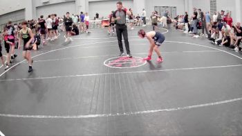 90 lbs Quarterfinals (8 Team) - Kaleb Watts, The Factory vs Leo Miller, West Forsyth Wrestling Club