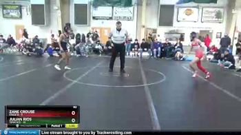 92 lbs Round 2 (4 Team) - Julian Rios, Team 922 vs Zane Crouse, Eagle X