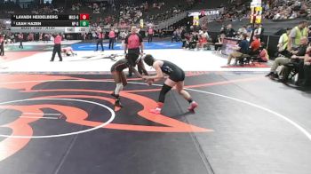 5th Place Match - Leah Hazen, North Platte vs Lavaeh Heidelberg, Millard South