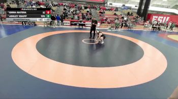 160 lbs Quarterfinal - Ashley Knapp, York vs Emma Matera, Ursinus