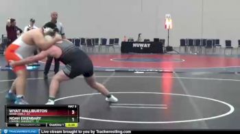 285 lbs Finals (2 Team) - Noah Eikenbary, Lourdes University vs Jesus Riano, Brewton-Parker (GA)