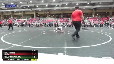 80 lbs 5th Place Match - Fletcher Headley, Greater Heights Wrestling vs Kyan Smith, Maize WC