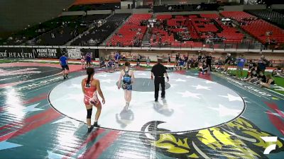 110 lbs Placement Matches (16 Team) - Mikayla Randall-Varela, New Mexico vs Paisley Conway, Oregon Blue