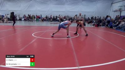 150 lbs Consolation - Zachary Clark, Everett vs Brody Grzymala, Harrisburg