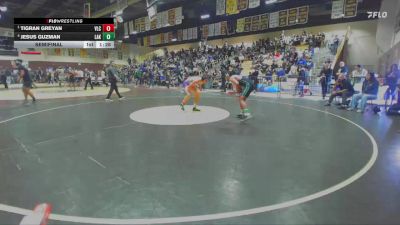 165 lbs Semifinal - Tigran Greyan, Valencia vs Jesus Guzman, Lakeside
