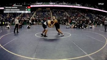 1A 285 lbs Cons. Semi - Jonah Teesateskie, Robbinsville High School vs William Santos, Elkin High School
