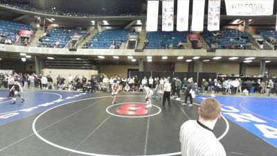 126 lbs 5th Place Match - Rielen Hermsen, Carmel Catholic vs Rj Festerling, Yorkville Christian