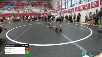 73 lbs Quarterfinal - Maddox Golden, Team Nomad vs Sutter Oss, Husky WC