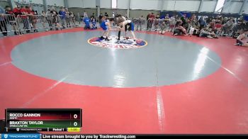 115 lbs Champ. Round 1 - Rocco Gannon, INWTC vs Braxton Taylor, Steelclaw WC