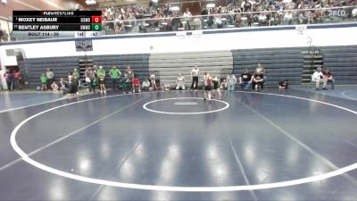59 lbs Quarterfinal - Moxey Neibaur, East Idaho Elite Wrestling Club vs Bentley Asbury, St. Maries Wrestling Club