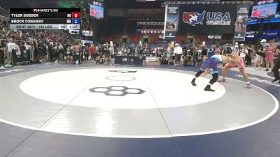 190 lbs Champ. Rd Of 128 - Tyler Soeder, Ohio vs Brock Conaway, Missouri