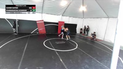 165 lbs Cons. Round 2 - Byambaragchaa Altandush, South Torrance vs Xavier Sapien, Villa Park High School