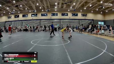 80 lbs Round 4 (8 Team) - Bill Kershisnik, Virginia Patriots vs Luke Beck, Kraken