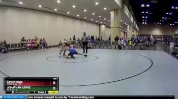 160 lbs Round 4 (8 Team) - Simon Ruiz, MAWA Blue vs Jonathan Lewis, SD Blue