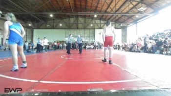 120 lbs Final - Jayden Rose, Skiatook Youth Wrestling vs Evelyn Tillison, Fort Gibson Youth Wrestling