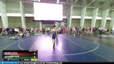 135 lbs Cons. Round 2 - Alejandro Ruiz, West Jordan vs Jacoby Little, Morgan Wrestling Club