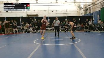149 lbs Cons. Round 3 - Eoghan Ohara, Muhlenberg vs Seth Karpulk, Albright College