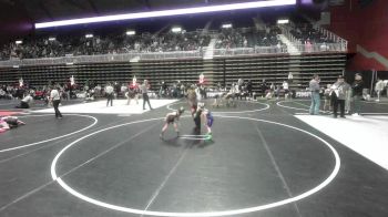 40 lbs Consi Of 8 #2 - Kamdyn Lucero, OutKast Wrestling Club vs Brody Reay, Montana Disciples