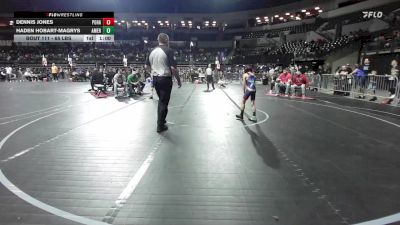 65 lbs Round Of 32 - Dennis Jones, Pohatcong vs Haden Hobart-Magrys, American MMAW