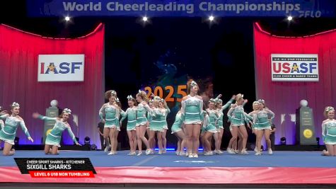 Cheer Sport Sharks - Kitchener - Sixgill Sharks [2025 L6 U18 Non Tumbling Semis] 2025 The Cheerleading Worlds